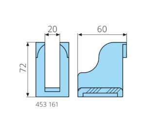 Bloczek blokady 453161