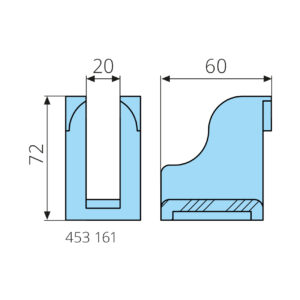 Bloczek blokady 453161