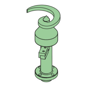 Torsion hook 218 mm 4670112