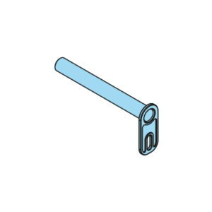 Roll axis 30 x 255 mm