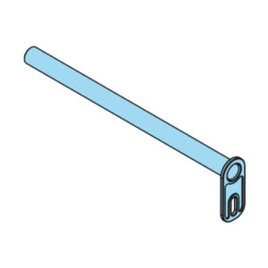 Roll axis 30 x 460 mm