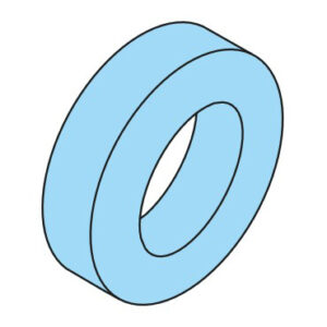 Afstandsbus 31 x 51 x 10 mm