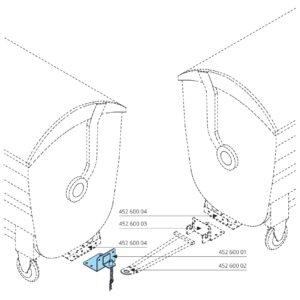 Przyłącze dyszla 45260001