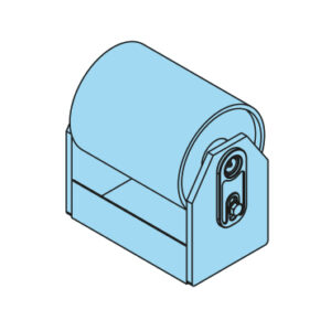 Complete roll 30 x 159 x 200/210 mm