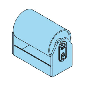 Complete roll 30 x 159 x 250/260 mm