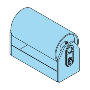 Rolka kompletna 30 x 159 x 300/310 mm