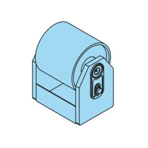Complete roll 40 x 159 x 150/160 mm