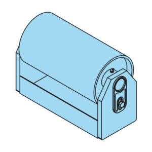Rolka kompletna 40 x 159 x 300/310 mm