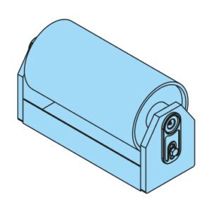 Complete roller H - 220 mm