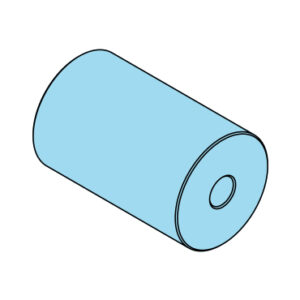 Polyamide roll 41 x 160 x 250 mm