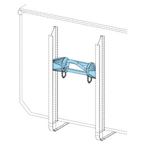 Hitch with replaceable hook 454242