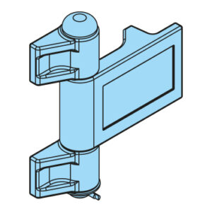 Right hinge 35 x 192 mm 45107241